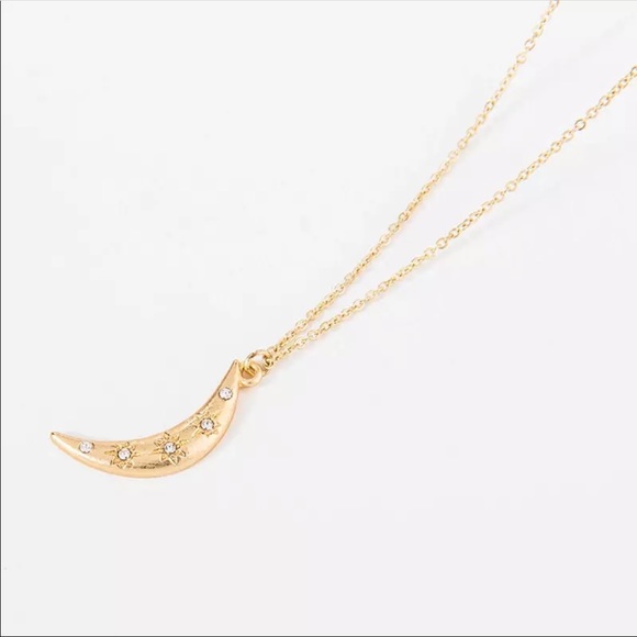💕 crescent moon necklace 💕 - Picture 2 of 5